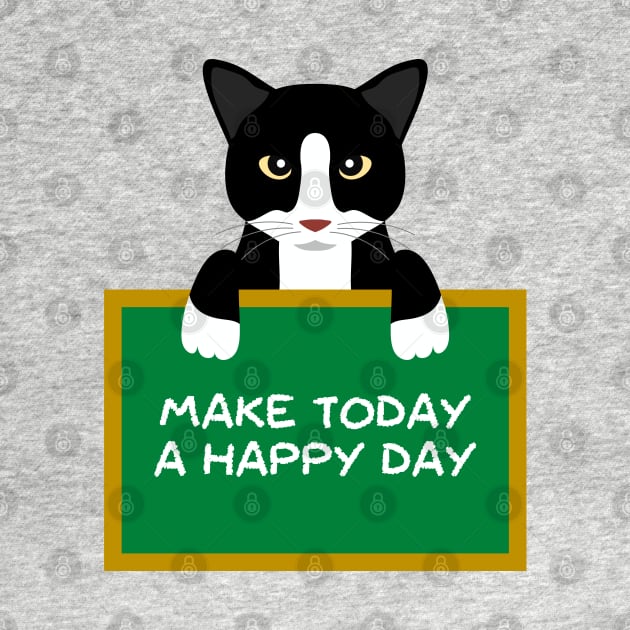 Advice Cat - Make Today A Happy Day by inotyler